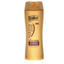 Champú Suave Professionals infusión de queratina cuidado del color 12,6 oz NUEVO