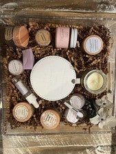 Cuidado de la piel natural facial en una caja/kits faciales paquete regalo autocuidado orgánicos