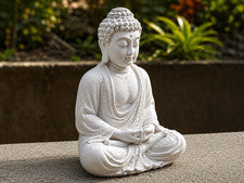 Estatua de Buda Meditando Zen Decoración del Hogar Adorno Espiritual Regalo