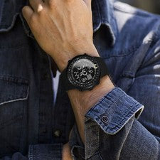 Reloj deportivo digital para hombre Relojes de pulsera de cara grande con alarma Luz LED Reloj EE. UU.