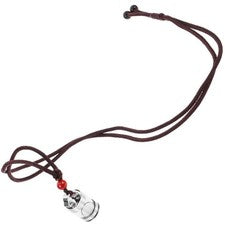 Perfume Necklace Titanium for Men Cylinder Stainless Steel Openable Pendants