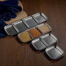 Plata So?encuenco f??r Barbacoa con diseño de bandeja de inmersión estable