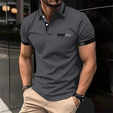 Polo hombre POLO Shirt camiseta manga corta camisa moda polo moda hombre Top