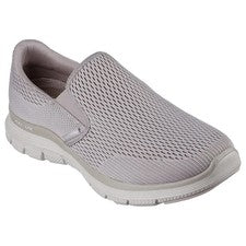 Zapatos Skechers para hombre sin cordones calce ancho espuma viscoelástica malla topo deporte comodidad 232239