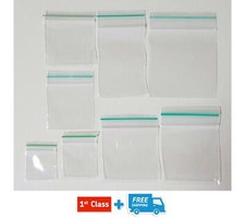 Bolsas con sello de agarre resellables calidad transparente cierre de cremallera tamaños en pulgadas todos los tamaños