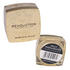 Iluminador Revolution Jelly Monumental 0,3 oz oro dorado nuevo sellado