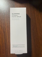 Global Glowing Vitamina C - Suero facial con niacinamida, AHA y vitamina E 1 fl oz