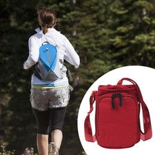 Wasserflaschentasche mit Tragegurt, Einkaufstasche für Damen und Herren