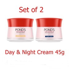 Juego de 2x45g Pond's Age Miracle Crema de Día y Crema de Noche Cuidado Facial de la Piel Arrugas