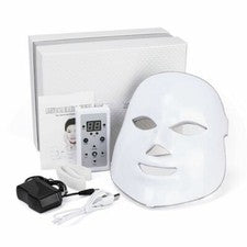 Mascarilla facial de terapia de luz LED de 7 colores para el cuidado facial de la piel herramienta de eliminación de lín