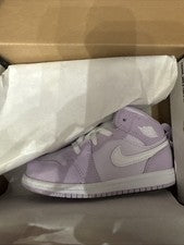 Nike Air Jordan 1 Mid Violet Mist/blanco-apenas uva 8C. DQ8425 502
