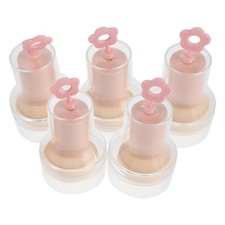 5 piezas reutilizable maquillaje soplo mezclador esponja belleza corrector aplicador