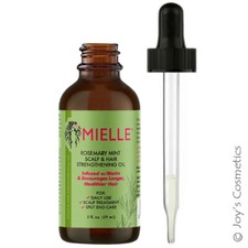 1 MIELLE ORGANICS Romero Menta Cuero Cabelludo y Aceite Fortalecedor del Cabello "MI-RMSHO"*Joy's*