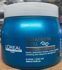 Loreal Pro-queratina Relleno Corrector Cuidado Mascarilla para Cabello Dañado 500ml