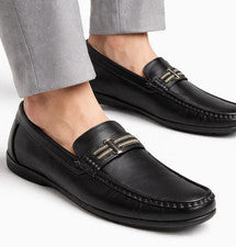 Mocasines para Hombres Zapatos para Conducir Cómodos Formales Negros Informales Mocasines Talla 7-10