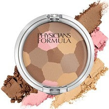 Paleta de Polvos Bronceador Multicolor Bronceador Claro Dermatólogo Probado Clini...