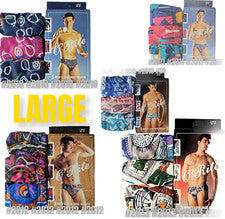 Nuevo paquete de 3 calzoncillos de acción de moda de tiro bajo para hombre pequeños medianos grandes vintage nuevos de c
