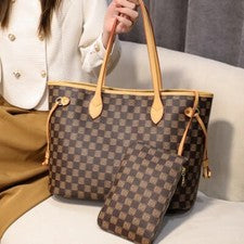 Bolso de Mano de Gran Capacidad Lujo Para Mujer Elegante Diseñador Look Louise