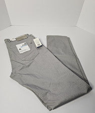 Pantalones de algodón Brax Feel Good para hombre estilo calce moderno Chuck Hi Flex plateados nuevos