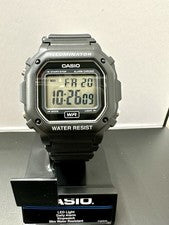 Casio F108WH-1A Iluminador, Banda Resina Negra, Batería 7 Años, Reloj Hombre”