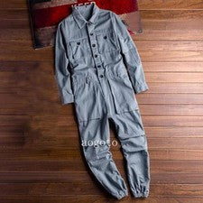 Moda Retro Para hombres Mono de Bolsillo Pantalones Mono Pantalones Mameluco Pantalones de Baile