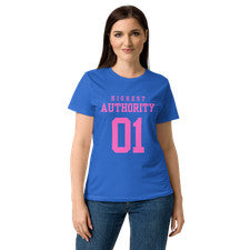 Authority Jersey Christian Mujer’s Ropa Básica Estilo Suave Damas Camiseta