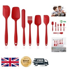 Cocina sin esfuerzo con juego de utensilios de silicona de 6 piezas - Fácil de limpiar y duradero