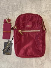 Bolso Bandolera Convertible Kedzie Ida y Vuelta Borgoña #0391
