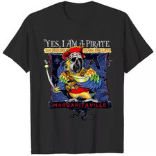 Camisa Yes I'm a Pirate Jimmy Buffett, Camisa Jimmy Buffett Margaritaville
