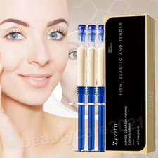 Juego de 3 piezas de crema de esencia elástica polipéptido colágeno antiarrugas micromolecular