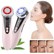 Dispositivo de belleza para lifting facial microcorriente EMS 5 en 1 rejuvenecimiento de la piel antiarrugas