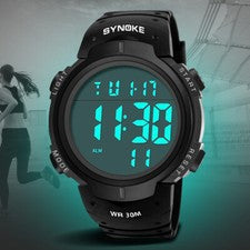 Reloj Pulsera Hombre Impermeable Digital Deportivo Militar Táctico LED Retroiluminación