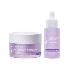 Cute Press Set de Cuidado Facial - Mascarilla Renovación Intensiva y Suero Booster