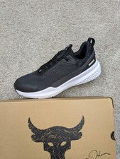 Under Armour Project Rock BSR 5 Zapatos Para Hombre Talla 10.5 Negro Entrenamiento 3028296-002