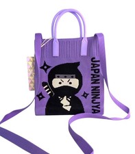 Bolso de Mano D.Kelly Diseño Ninja Japonés 8x8,5x2""