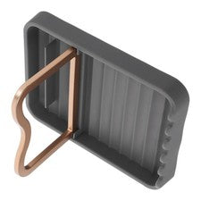 Soporte de cucharón para encimera plancha espátula tapa de cocina