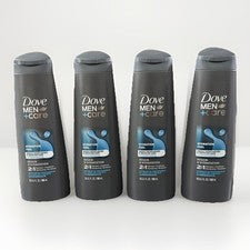 Paquete de 4 - Champú y acondicionador 2 en 1 DOVE Men + Care combustible de hidratación 12 oz