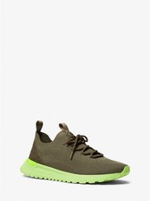 MICHAEL KORS Dax Tejido Sin Cordones Entrenador Elástico 44S3DAFP2D Vacaciones OFERTA NUEVO con ETIQUETA