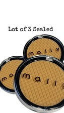 Lote de 3 Base en Polvo Mally Beauty Liquifuse Mediana NUEVA Sellada