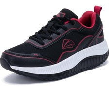 Zapatos para caminar ortopédicos transpirables AOV para mujer con soporte para el arco - Reino Unido 7,5