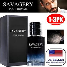 SAVAGERY FEROMONAS PERFUME COLONIA DE LARGA DURACIÓN PARA HOMBRES 1,7 FL. OZ / 50 ML EE. UU.