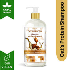 Champú Proteico Avena Orgánica UNISAIF 300 ml - Crecimiento del Cabello, Libre de Parabenos y Sulfatos
