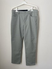 Nuevo con etiquetas Pantalones Calvin Klein Calce Ajustado Cupé 5 Bolsillos Para Hombre 36x32 Sage