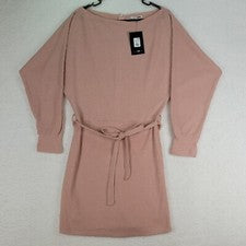 Mini Vestido Rosa Para Mujer Talla Grande Moda Nova Wish For The Best