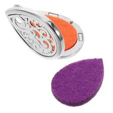 Hollow Out Diffuser Perfume Pendant Necklace Essential Oil for Kids
