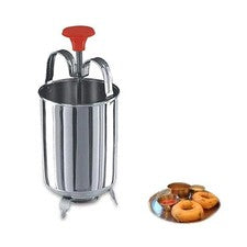 Máquina de donas de acero inoxidable, donas, dispensador Menduwada herramienta de utensilios de cocina