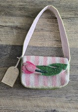 Nuevo Bolso Rosa Tulipán Cuentas Hecho a Mano en India Viral TikTok Marshalls TJMaxx