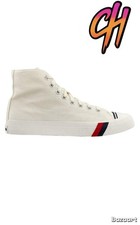 Zapatillas deportivas Pro-Keds Royal Hi de lona blancas con cordones