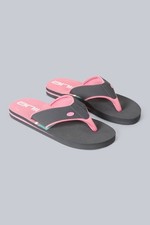 Sandalias de verano de playa con chanclas estampadas Swish de Animal para mujer