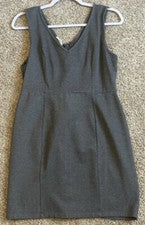 Vestido informal sin mangas gris talla 13/14 MAURICES NUEVO SIN ETIQUETAS